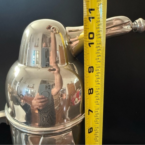 Restoration Hardware Napier Style 1936 Penguin Martini Cocktail Shaker Server - Picture 8 of 11